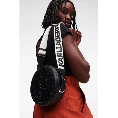 KARL LAGERFELD Кожена чанта Karl Lagerfeld K/CIRCLE (A3W30059)