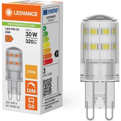 Osram RED G13829 PIN G9 DIMM 230V G9 LED EQ30 2700K DESIGN RENDL