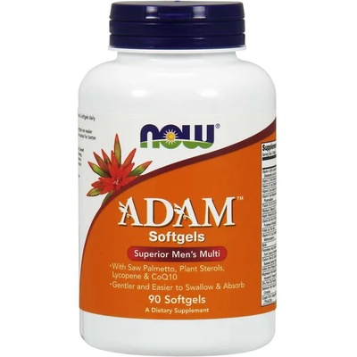 NOW® Foods NOW Adam, Multivitamín pre mužov, 90 softgels