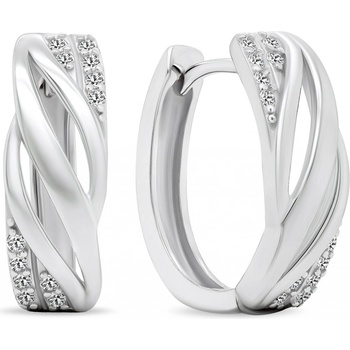 Brilio Silver náušnice EA452W