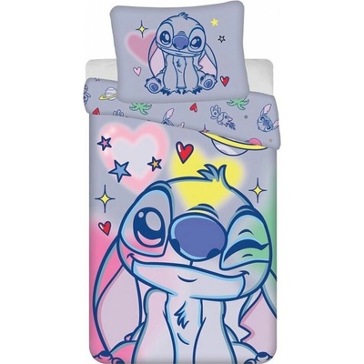 Jerry Fabrics Povlečení Lilo a Stitch Brush it 140x200 70x90