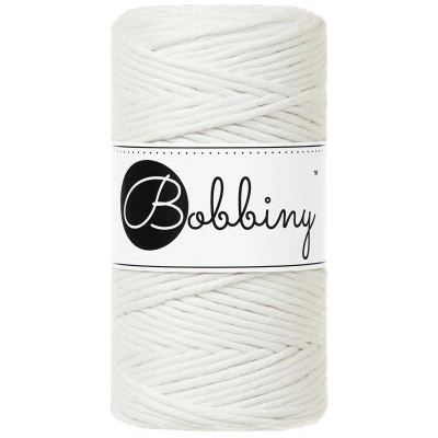 Bobbiny Macramé Cord 3 mm Smetanově bílá (Off white)