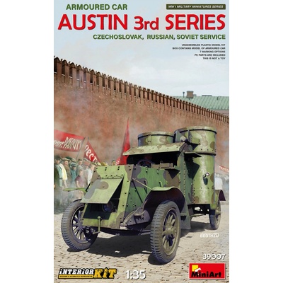 MiniArt Austin Armoured Car 3rd Series:Czechoslovak,Russian,Soviet Service.Interior Kit 1:35