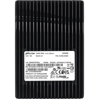 Micron 7400 PRO 1,92TB, MTFDKCC1T9TDZ-1AZ1ZABYY