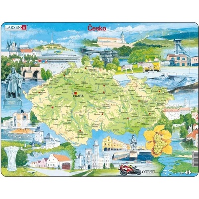 Dino Česká republika památky EDU 78 dílků