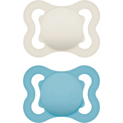 MAM Supreme 0m+ биберон Turquoise/ Beige 2 бр