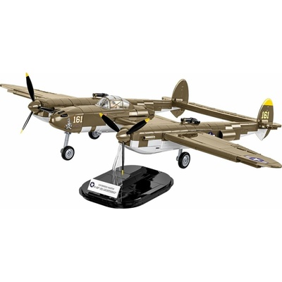COBI 5763 World War II Americké stíhacie-bombardovacie lietadlo Lockheed P-38 Lightning H 1:32