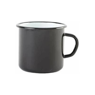 Hrnek Olymp smaltovaný hrnek černý 7 cm 250 ml