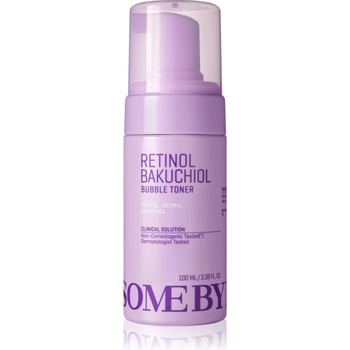 Some By Mi Retinol Bakuchiol Bubble Toner тонер за лице, намаляващ признаците на стареене с успокояващ ефект 100ml