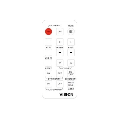 Diaľkový ovládač pre Vision CS-1900P