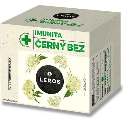 Leros Bylinný čaj Imunita černý bez 10 g