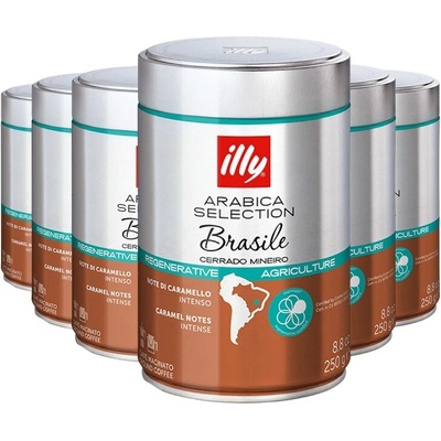 Illy Brasile Cerrado Mineiro mletá 6 x 250 g