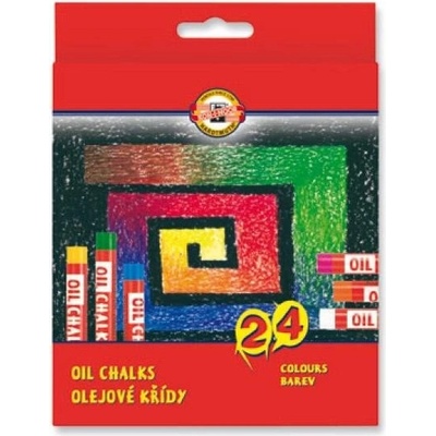 Koh-i-noor pastely olejové 24 ks