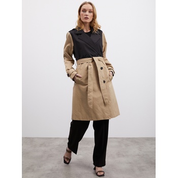ZOOT. lab Дамски тренчкот в черно и бежово ZOOT. lab Gutta ZOOT. lab | Bezhov | ЖЕНИ | XXL