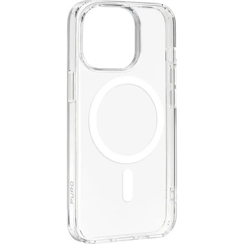 PURO Силиконов калъф Puro Lite Mag MagSafe за iPhone 15 Pro Max - прозрачен (PUIPC15P67LITEMAGTR)
