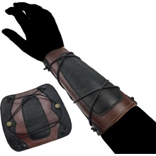 PAK Kožený nátepník "LEATHER WARHIDE"