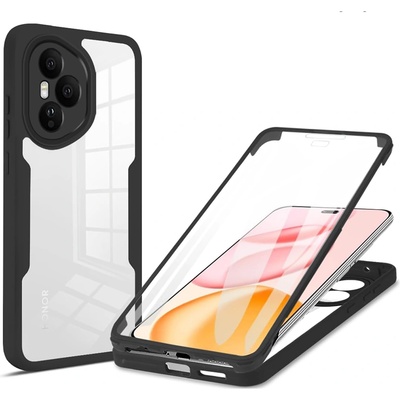 Techsuit Калъф за Honor 400 Pro - Techsuit - ColorVerse 360 Series + Screen Protector - Черен