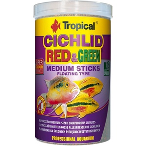 Tropical Cichlid Red/Green Medium Sticks 1000мл