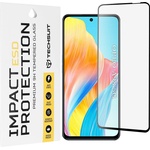 Techsuit Калъф за Oppo A98 5G / A79 5G / A58 4G / OnePlus Nord N30 SE - ESD стъкло - черен (KF2354096)