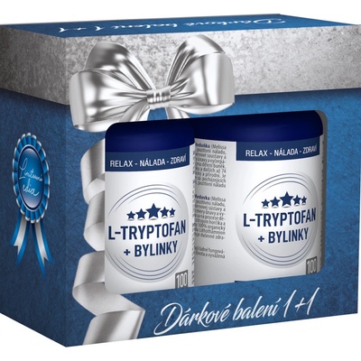 Pharma Activ L-Tryptofan + bylinky tobolky 100+100 dárkové balení 1+1