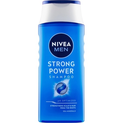 Nivea Strong Power For Men šampón 400 ml