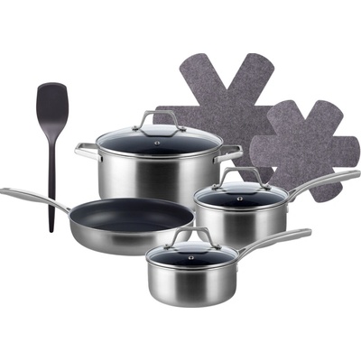 Lunasol Startovací sada hrnců a pánví 10 ks Sirius Terra Multi-layer