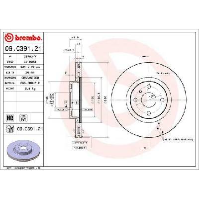 BREMBO 09.C391.21