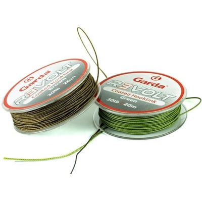 Garda šnúra Revolt Coated Hooklink Green 20m 30lb
