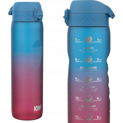 ion8 Leak Proof láhev Motivator Blue & Pink 1000 ml