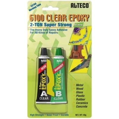 ALTECO Z TRADE Epoxid 60min. 40g. 2 tony 10975 Super Strong číry 140kg/cm2