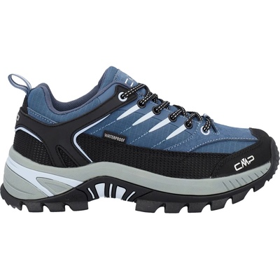 CMP Дамски мултиспорт обувки CMP Women's Rigel 2.0 Low Trekking Shoes WP Multisport shoes - Space / Sky Blue - размер 38 (EU) (122-1466-0313)