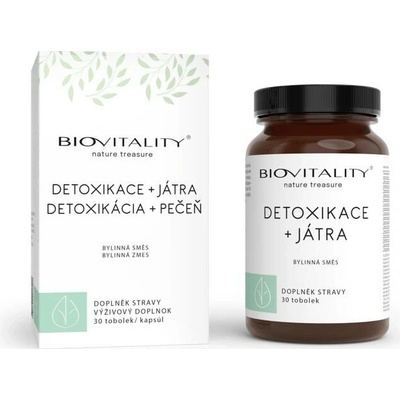 Biovitality Detoxikace + játra 30 tablet