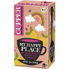 Cupper Bio bylinný čaj s broskví a heřmánkem My Happy Place 30 g