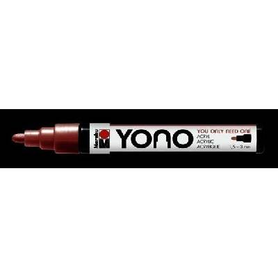 Marabu YONO akrylový popisovač 1,5-3 mm - růžovozlatý