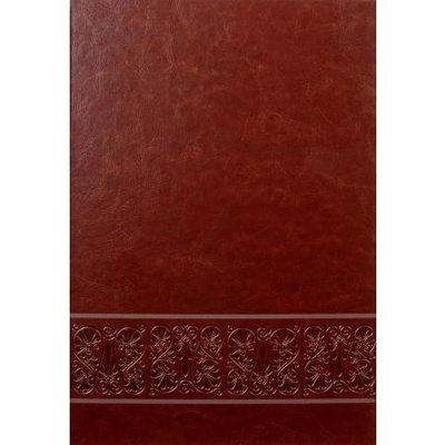 Jednobarevné fotoalbum, 10x15, zasunovací KD-46300S Decor 209 2 světle hnědý PL