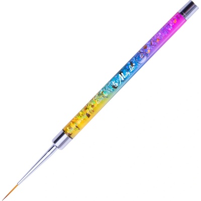 MollyLac Pro Liner Rainbow štetec na zdobenie 19mm