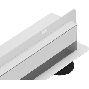 Mexen Flat Wall линеен стенен сифон 2в1 120 cm, бял - 1230120 (1230120)