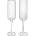 Ferm Living Ripple Flutes, чаши за шампанско, прозрачни, 2 бр (1104271423)
