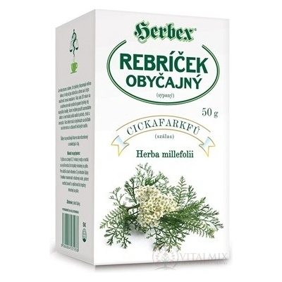 HERBEX ŽEBŘÍČEK OBYČEJNÝ Myší ocas sypaná droga čaj 50 g