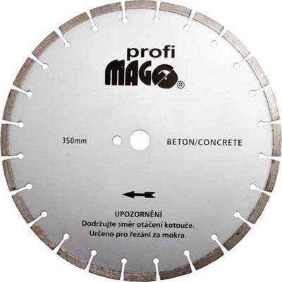 Magg Diamantový kotouč 350 x 3,4 / 10 x 25,4 mm DKSB350
