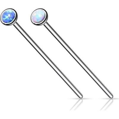 Šperky4U piercing do nosu s opálem N0142-OP17