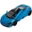 Kinsmart Метална количка Kinsmart - McLaren 720S, 1: 36, синя (62118)