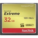 Paměťové karty SanDisk CompactFlash Extreme 32 GB UDMA7 SDCFXSB-032G-G46