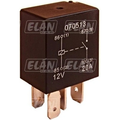 Spínací mikro relé 12V 25A 4 vývody