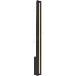 MAXlight w0460 - led външен стенен осветител moena led/15w/230v ip65 черен (ma0167)