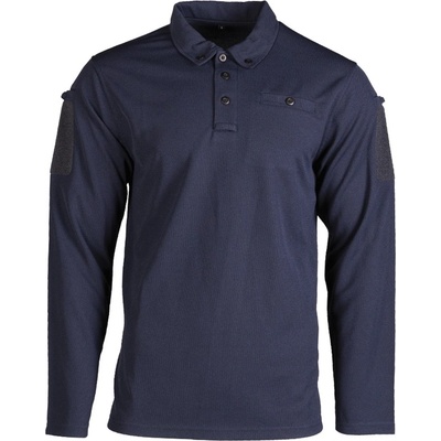 Polokošeľa Mil-Tec Long Quick Dry navy