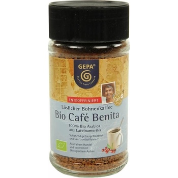 Gepa Fairtrade BIO Benita Premium bez kofeinu 100 g
