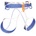 Blue Ice Сбруя - седалка Blue Ice Addax Harness Climbing harness - White / Blue - размер XS (303-0406-0110)