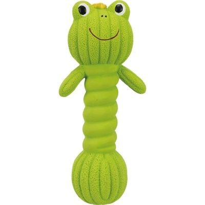 Dumpbell Frog žaba činka latex so zvukom 18 cm