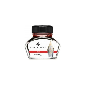 Diplomat D41001005 červený Octopus Red fľaštičkový atrament 30 ml